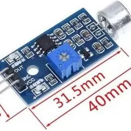 erhindia 1 Pc Mic Sound Sensor Module Obstacle Sensing Line Follower for Robotic Temperature Sensor and Controller Electronic Hobby Kit image 5