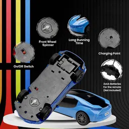 kid kraze Rechargeable High Speed Remote Control Famous Car & 3D LED Light For Kids_B242 image 3