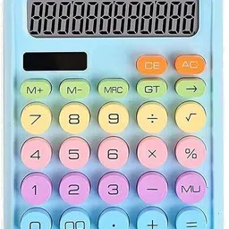 excecar DF-52KL0 12 Digit Desktop Colorful Calculator BasicCalculator-picture-26