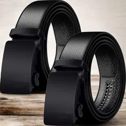 roadster Men Formal Black Artificial Leather Belt-picture-18