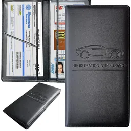 chidakash Men & Women Travel, Formal Black, Grey Genuine Leather Document Holder-picture-48