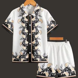 lemzodic Men Night Suit Set Multicolor Printed-picture-10