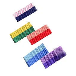 CHANDERKASH Set of 20 Daily Uses Coloured Metal Bobby Pins image 3