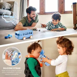 haveli Portable Water Cup in Bus Shape, kids water bottle with strap Portable Water Cup in Bus Shape, kids water bottle with strap Bottle Opener image 5