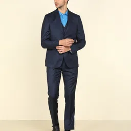 arrow Men Three piece suit Self Design Suit-picture-21