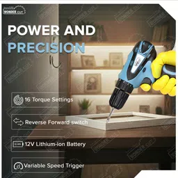wondercut WC-CD1007-B Power & Hand Tool Kit image 2
