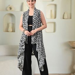 DECKEDUP Printed Longline Shrug-picture-13