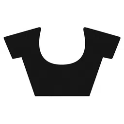 Tikhi Imli Beads and Stones Poly Chiffon Designer Saree image 2