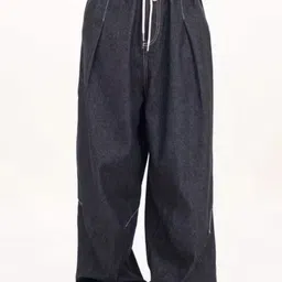 KPOP Men Comfort Loose Fit Mid-Rise Regular Trousers-picture-12