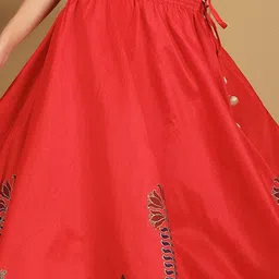 KAANCHIE NANGGIA Printed Flared Maxi Skirt image 3