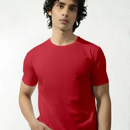 CASUALBUD Men Solid Round Neck T-shirt-picture-30