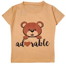 SNOWFLAKES Kids Printed Pure Cotton Applique T-shirt-picture-46