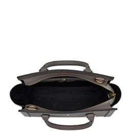 El'Curio Women Leather Structured Handheld Bag image 3