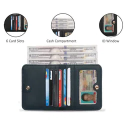 CONTACTS Men Leather Short Two Fold Wallet image 4