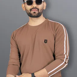 VeBNoR Men Self Design Round Neck T-shirt-picture-17