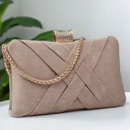 FOR THE BEAUTIFUL YOU Women Embellished Box Clutch image 1