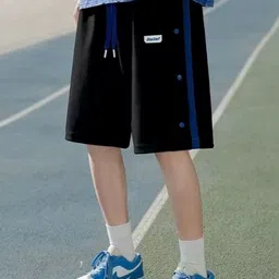 KPOP Men Typography Printed Shorts-picture-31