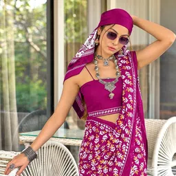 KALINI Ethnic Motifs Pure Cotton Handloom Saree image 4