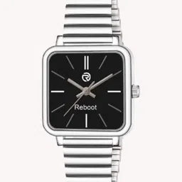 REBOOT Men Dial & Stainless Steel Wrap Around Straps Analogue Watch sh_New200_151 Black-picture-23
