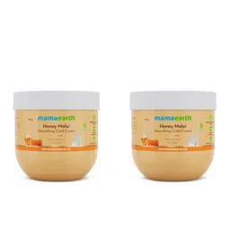Mamaearth Set of 2 Honey Malai Nourishing Cold Cream - 200 g each-picture-22