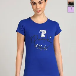 PAAVKI Women Pack of 3 Typography Printed Round Neck Cotton T-shirts-picture-29