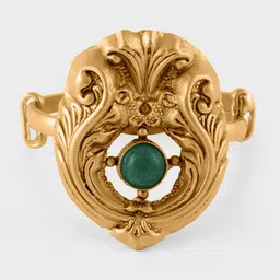 c krishniah chetty jewellers pvt ltd C KRISHNIAH CHETTY 22 KT Gold Elegant Finger Ring With Intricate Design - 4.42 g image 1