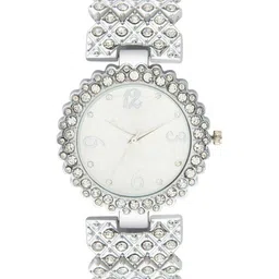 SZN Women Dial & Stainless Steel Straps Analogue Watch dollar silvvverSZZN image 5