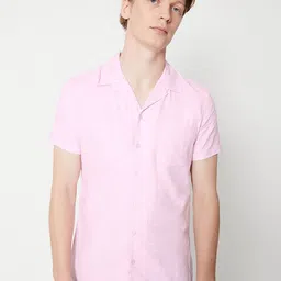Burton Pure Cotton Cuban Collar Shirt-picture-18