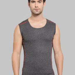 MACHO Pack Of 2 Assorted Super Combed Cotton Gym Vests image 5