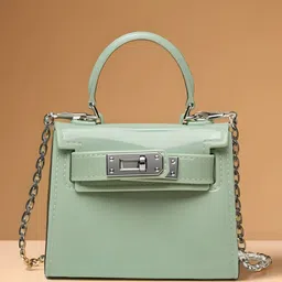 Haute Handles Women Solid Miniature Handheld Bag image 2