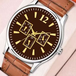 CSAMON Men Textured Straps Analogue Watch C_1018 BROMilar Aeviyo Silm L-picture-18