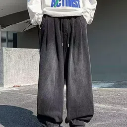 StyleCast Men Baggy Fit Mid-Rise Light Fade Jeans-picture-17