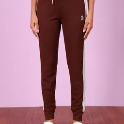 Zicada Women Colourblocked Skinny Fit Joggers Trousers-image-61