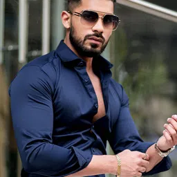 Foomer Men Standard Opaque Casual Shirt image 2