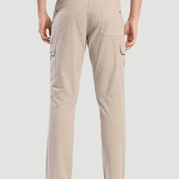 The Roadster Lifestyle Co Cotton Slim Fit Cargos Trousers image 2