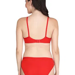 Liigne Women Pack Of 2 Everyday Padded Bra Pure Cotton Lingerie Set image 4