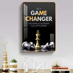 THE NEXT DECOR Black Glass Wall Paintings-picture-37