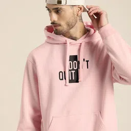 Mast & Harbour Men Printed Hooded Pullover Sweatshirt-picture-18