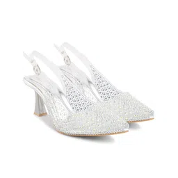 JM Looks Ethnic Kitten Sandals image 2