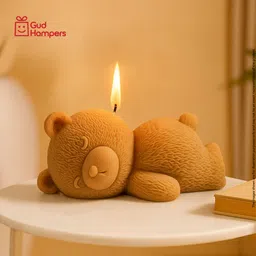 gudhampers Cute Sleeping Teddy Bear Candle-picture-17