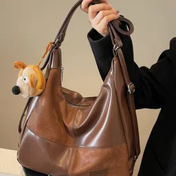 corsica DressBerry PU Structured Shoulder Bag image 2