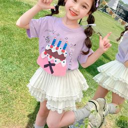 LULU & SKY Girls Printed Pockets T-shirt-picture-27