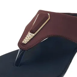 Patriarchy Women Leather Open One Toe Flats image 5