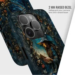 PEEPERLY Women Fairies Printed Impact Resistant iPhone 13 Pro Crystal Back Case image 3