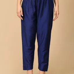 The Mom Store Women Comfort High-Rise Slim Fit Trousers-image-6