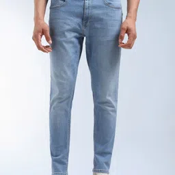 Flying Machine Men Relaxed Fit Mid-Rise Light Fade Stretchable Jeans image 5