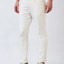 SPYKAR Men Slim Fit Slash Knee Jeans image 4