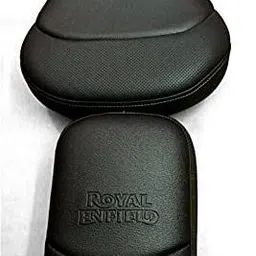 ank bullet Seat Cover Stylish Black for , Classic 350. Split Bike Seat Cover For Royal Enfield Classic, Classic Chrome, Classic 350 image 1