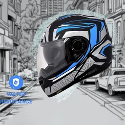 HEADFOX Metro N2 Smart Bluetooth Flashlights Calls Music Voice Asst. DV Helmet image 5