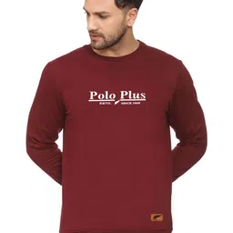 Polo Plus Men Printed Sweatshirt image 1